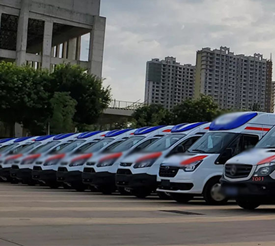 康保县服务车队展示